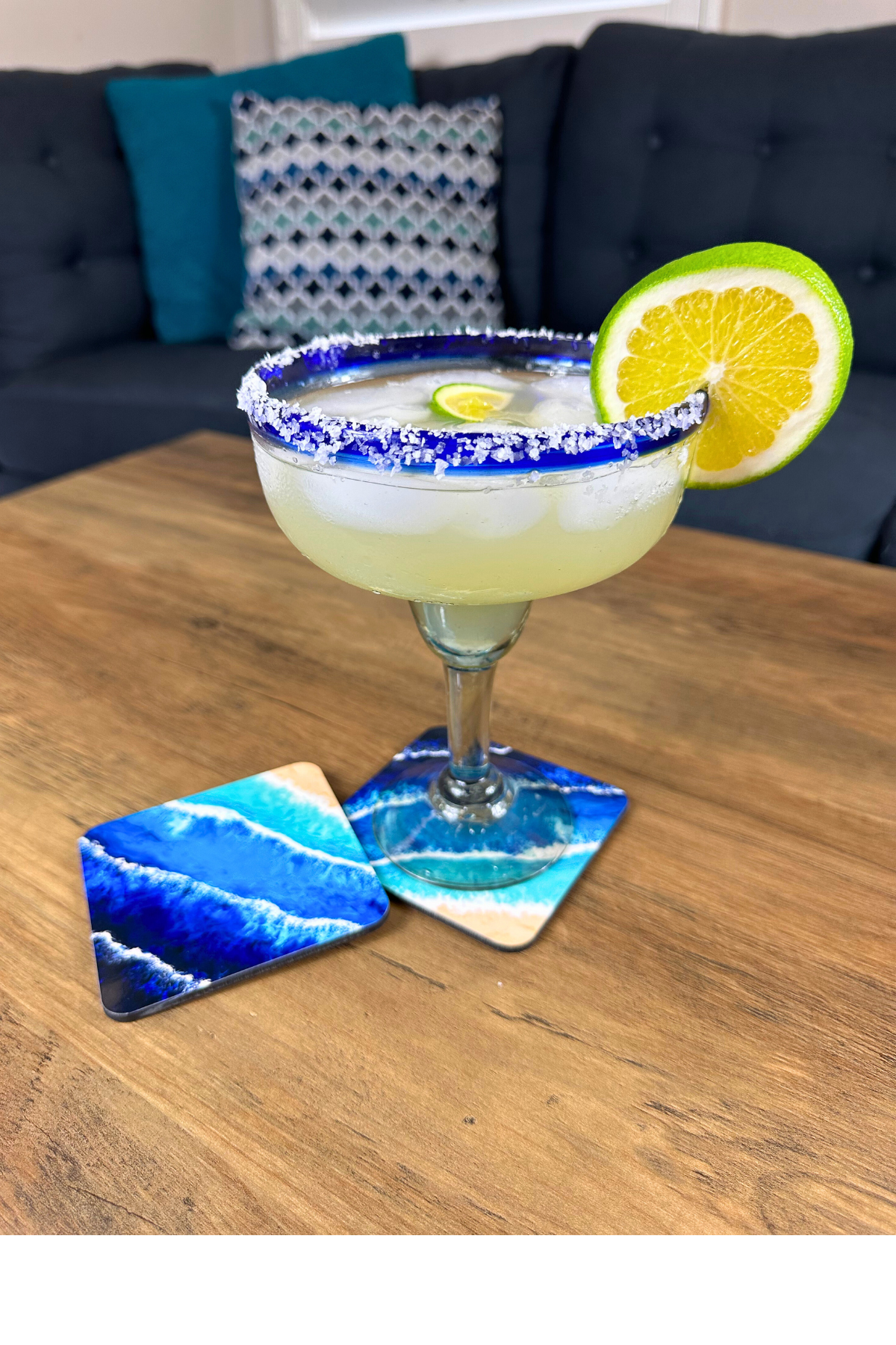 Ocean Inspired Coasters Coastal Home Decor Beach Art for your Table
