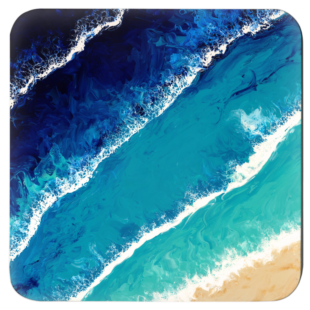 Ocean Inspired Coasters Coastal Home Decor Beach Art for your Table