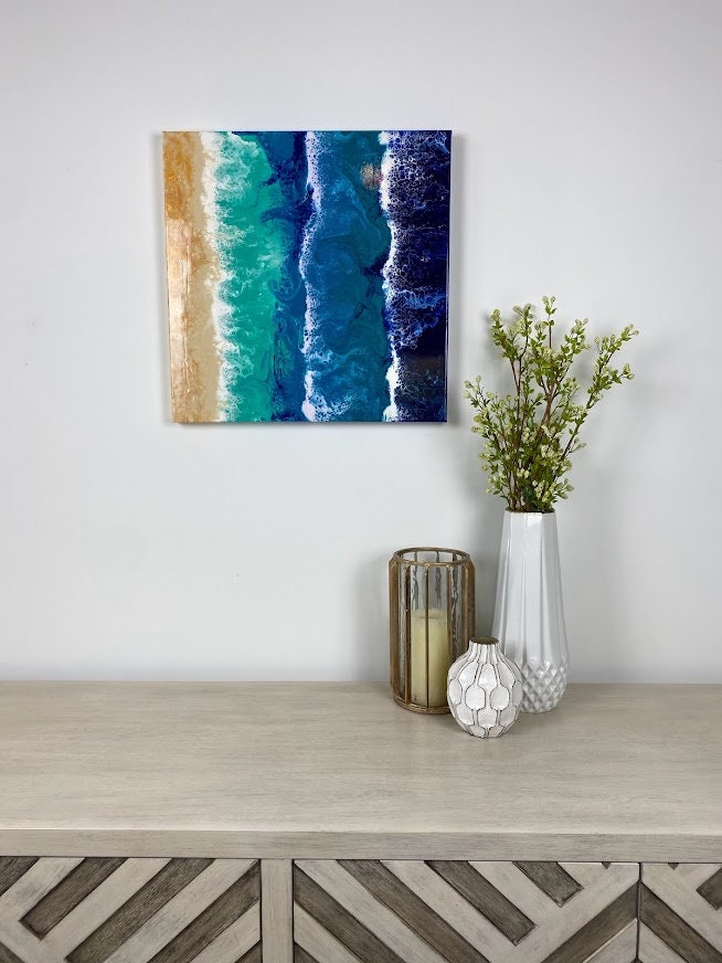 Newport Beach 20"x20"x1.5" Gallery Canvas
