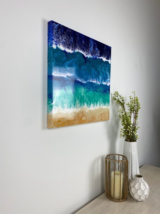 Newport Beach 20"x20"x1.5" Gallery Canvas