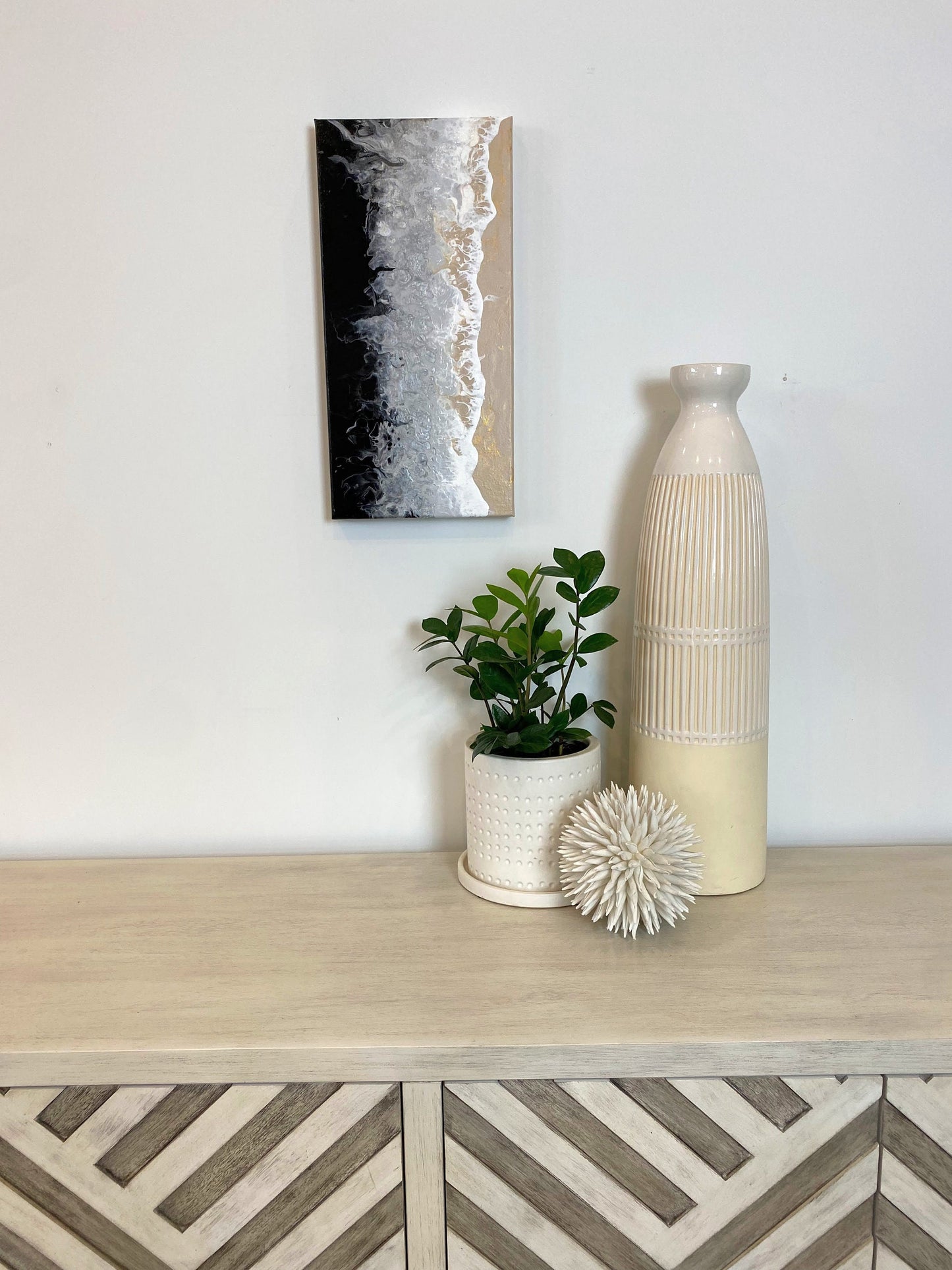 Beach Neutrals 24"X12"x1.5" Gallery Canvas