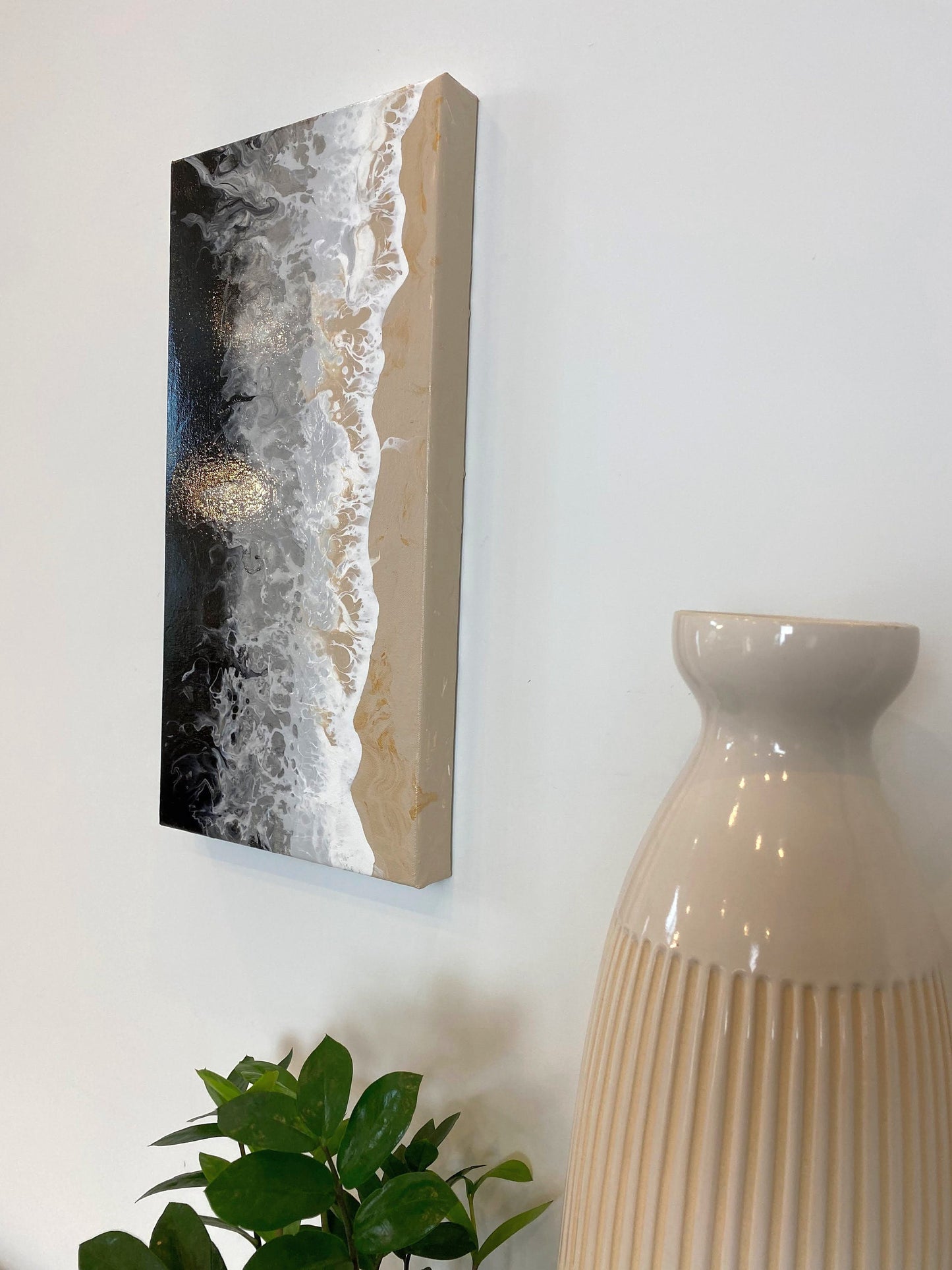 Beach Neutrals 24"X12"x1.5" Gallery Canvas