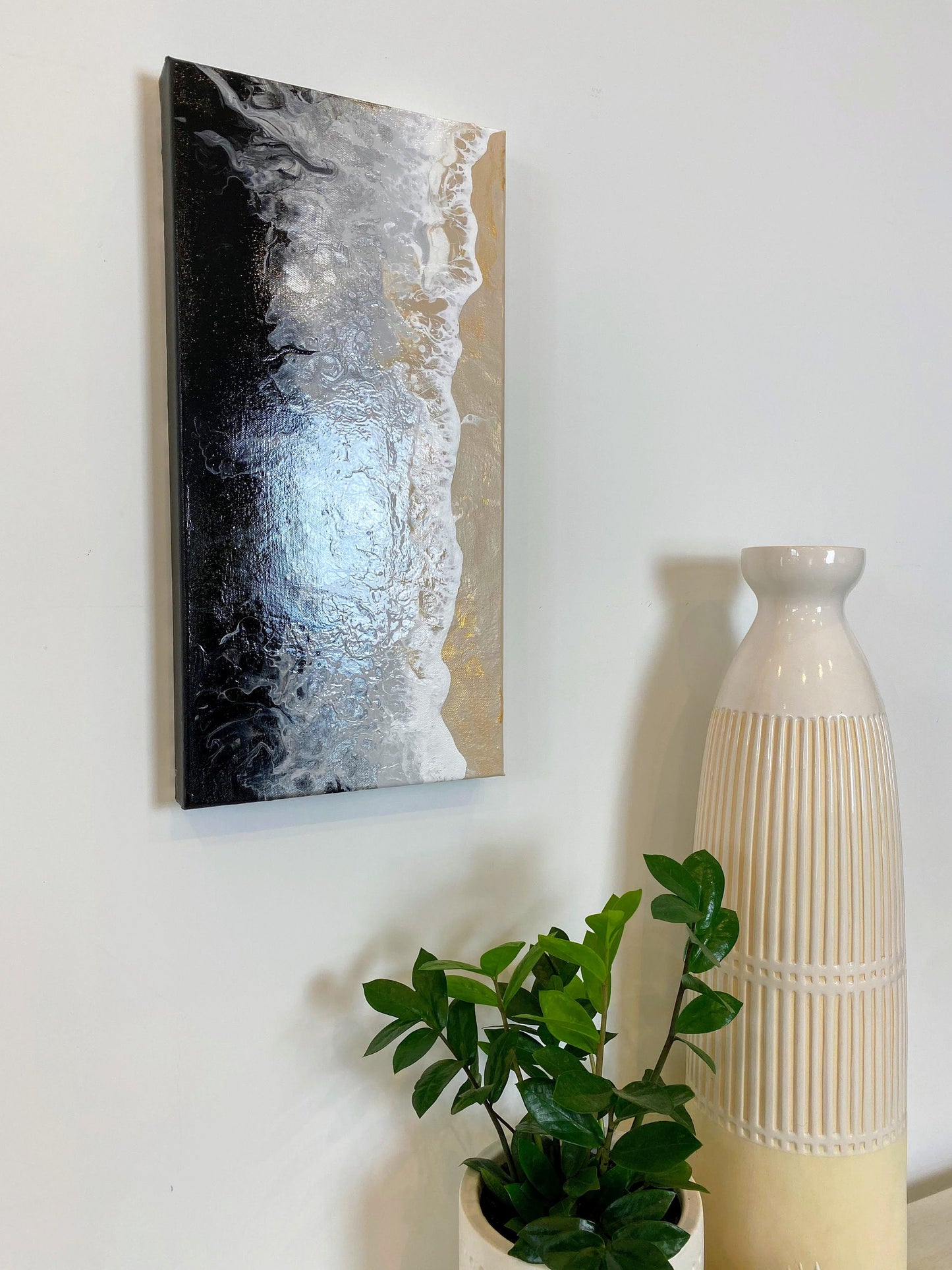 Beach Neutrals 24"X12"x1.5" Gallery Canvas